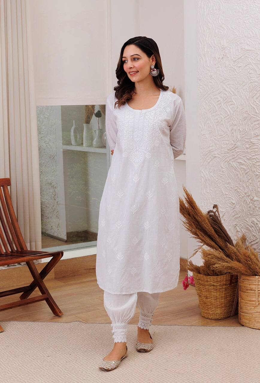 Zubaida cotton kurta RangrezaEthnic 