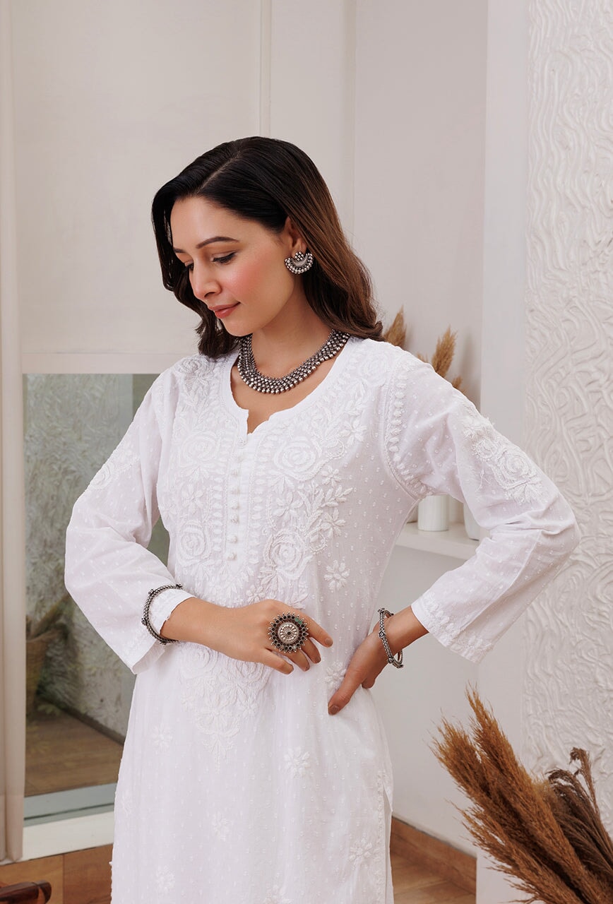 Mia dobby cotton kurta RangrezEthnic 