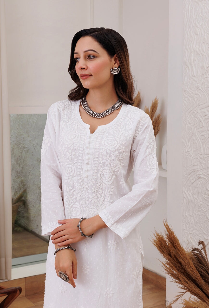 Mia dobby cotton kurta RangrezEthnic 