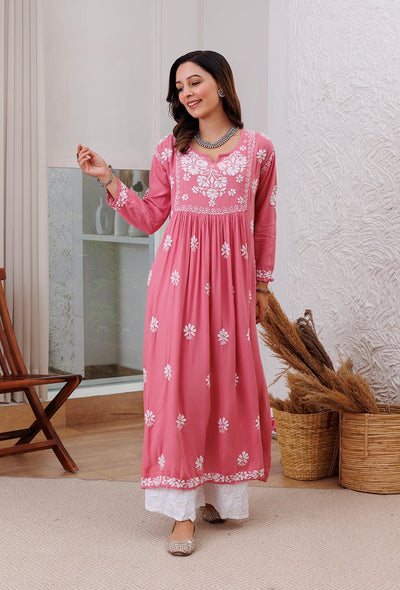 Zainat rayon gown RangrezEthnic 