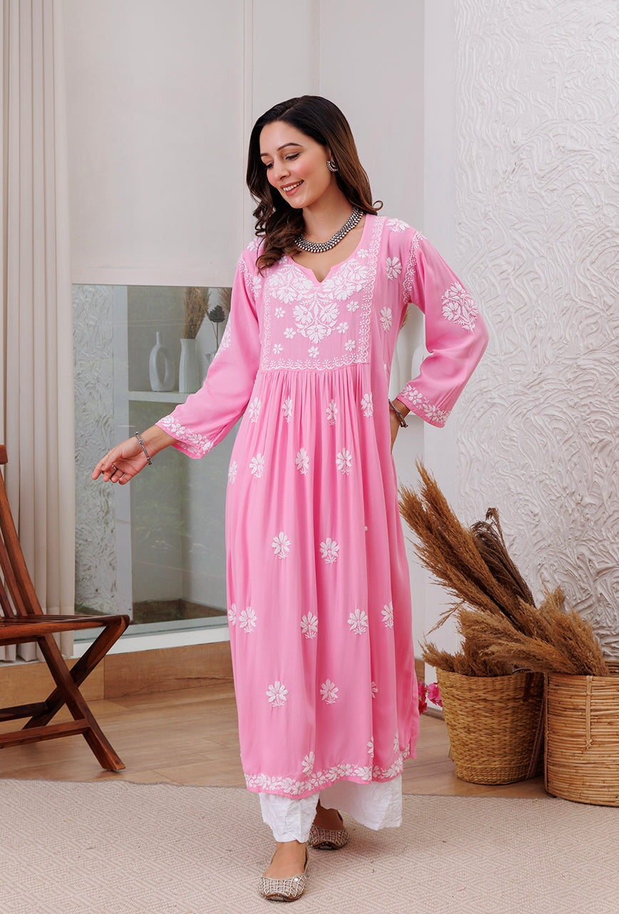 Zainat rayon gown RangrezEthnic 