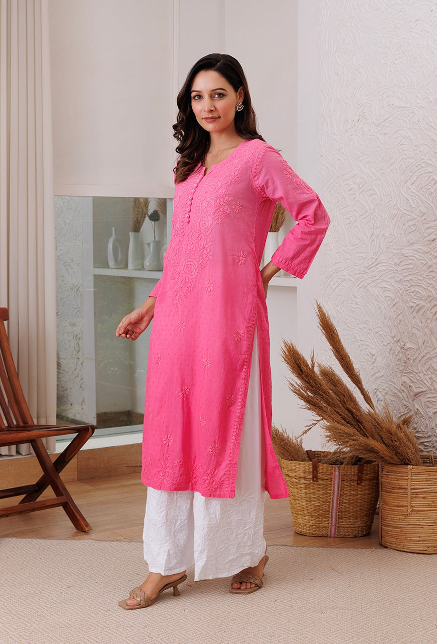 Mia dobby cotton kurta RangrezEthnic 