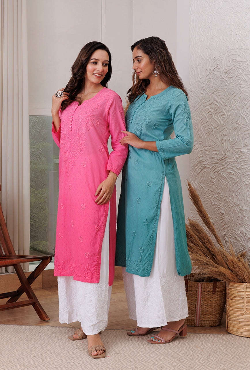 Mia dobby cotton kurta RangrezEthnic 