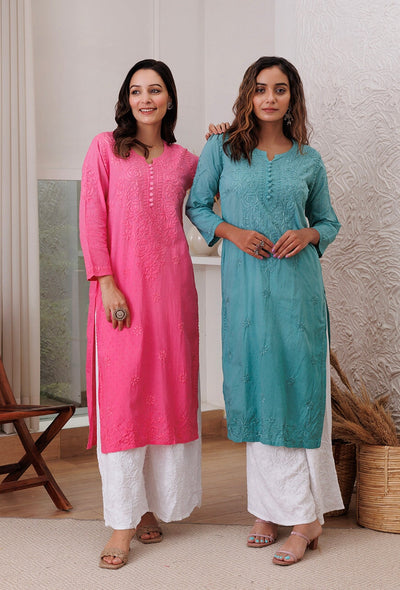 Mia dobby cotton kurta RangrezEthnic 