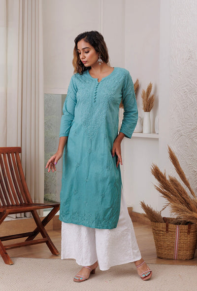 Mia dobby cotton kurta RangrezEthnic 