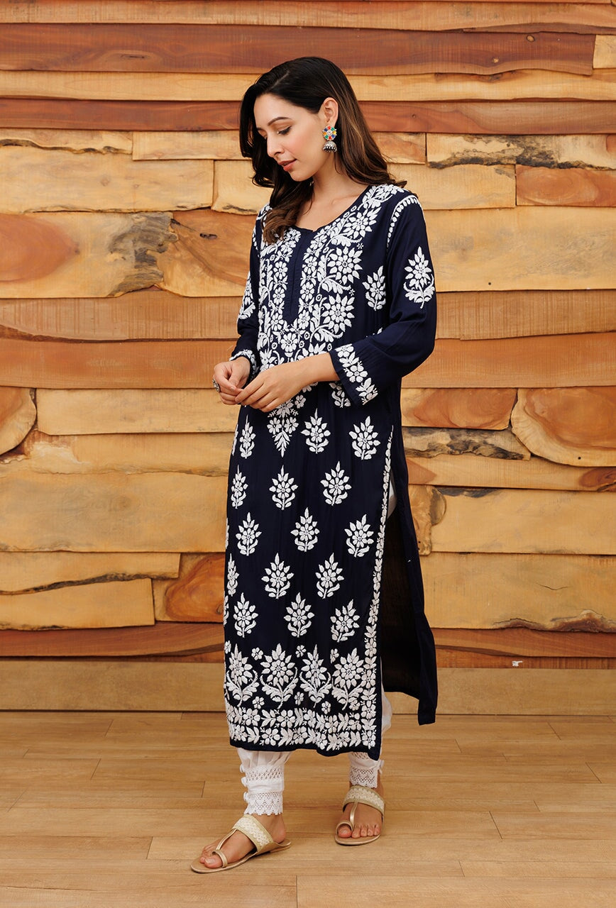 Rubina modal kurta RangrezaEthnic 