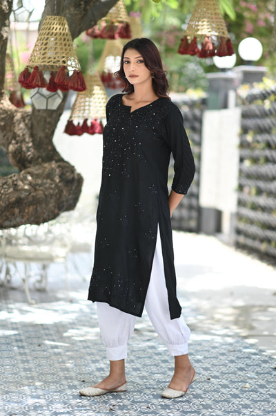 Bloom mukaish kurta