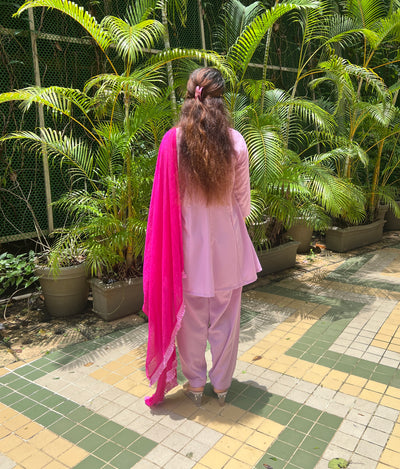 Lavender salwar set