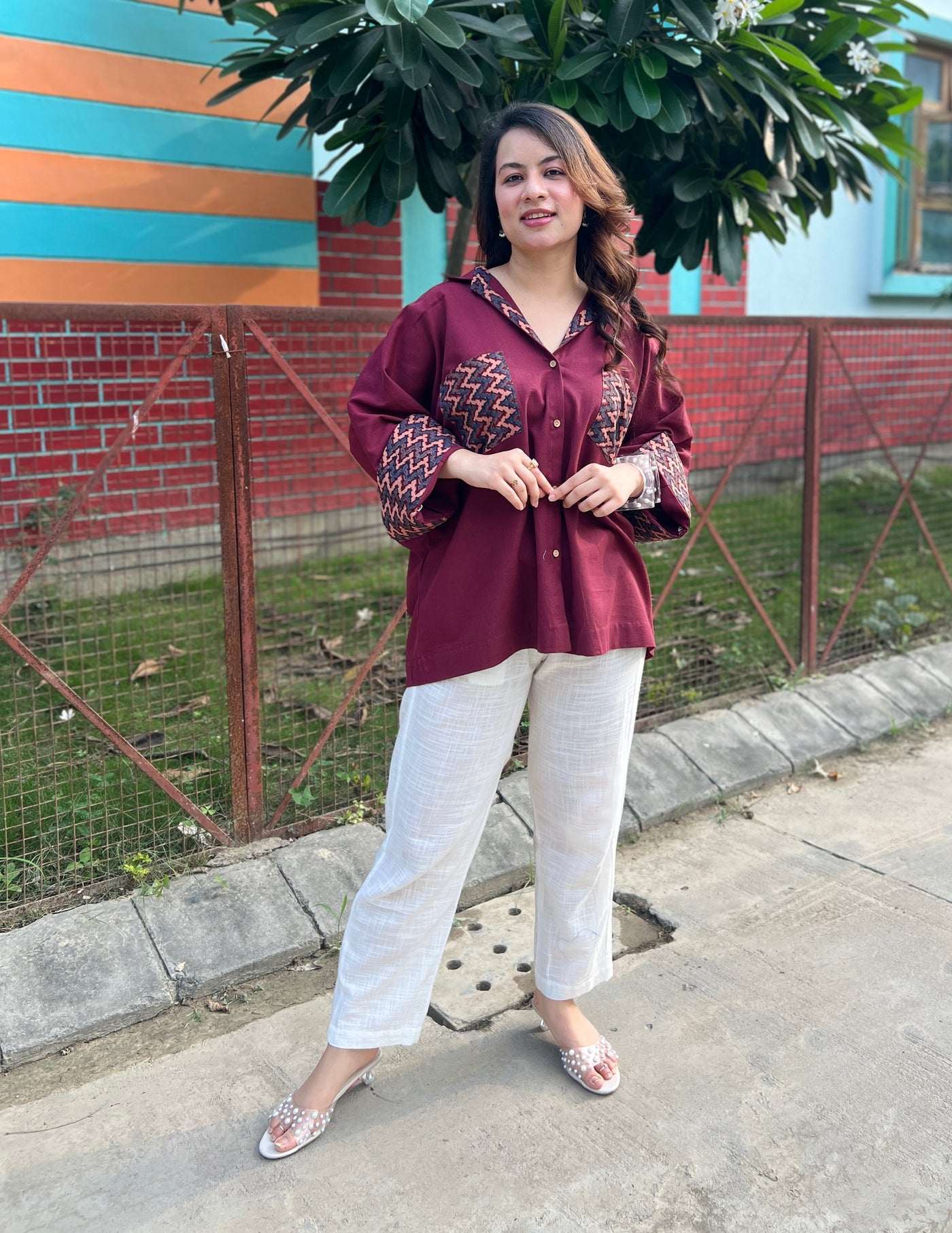 Ajrakh Freedom Shirts