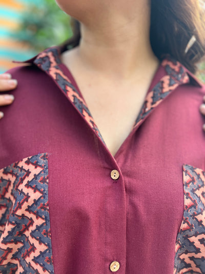 Ajrakh Freedom Shirts