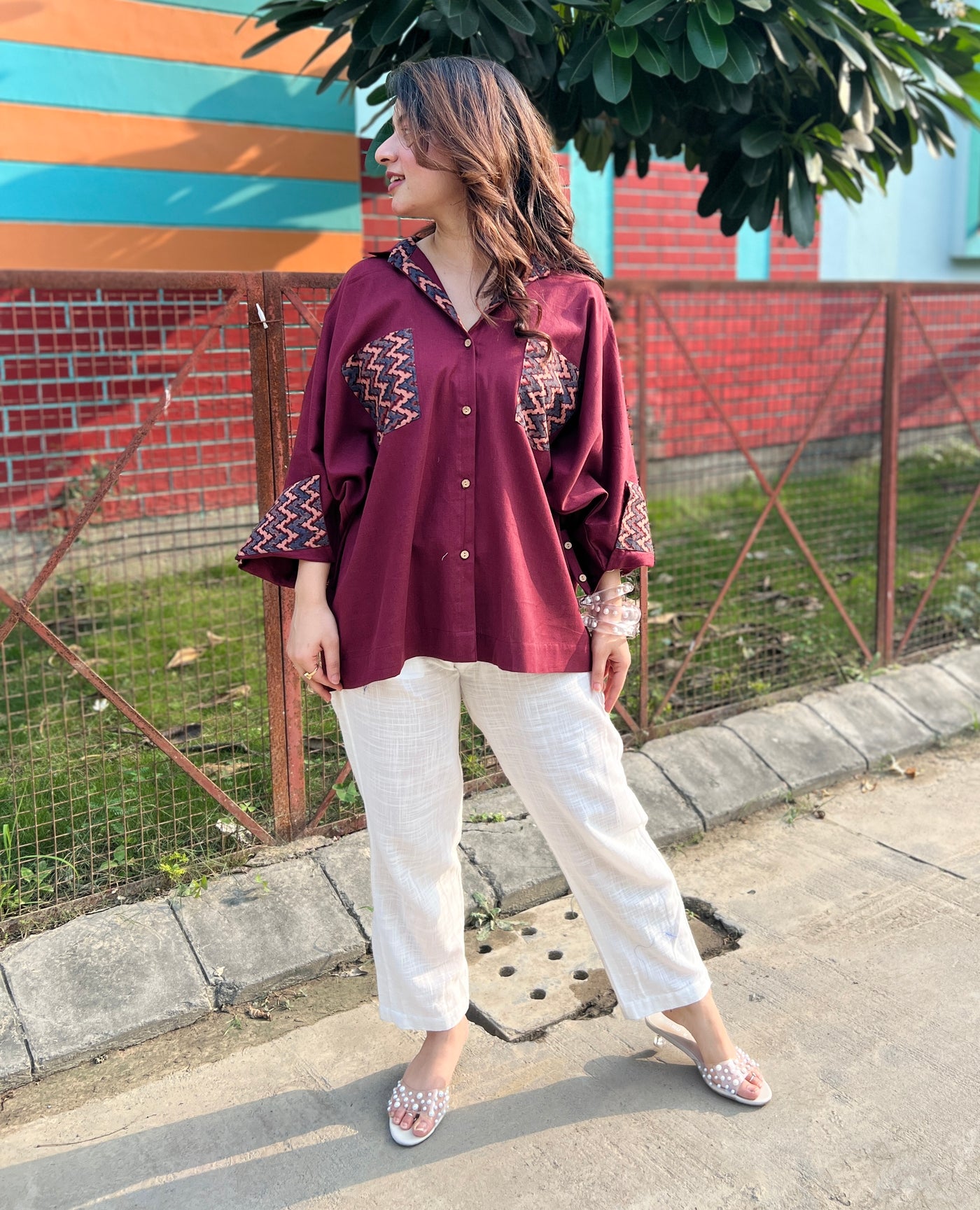 Ajrakh Freedom Shirts