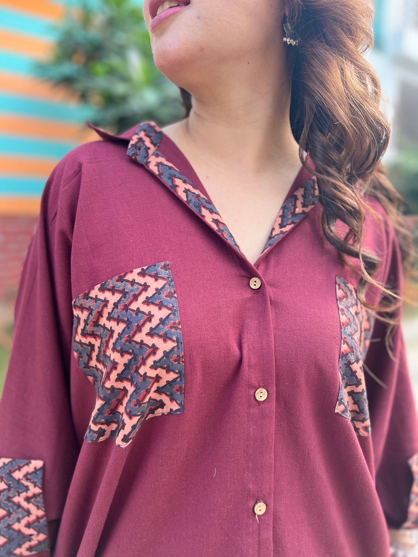 Ajrakh Freedom Shirts