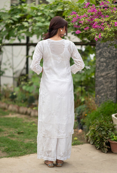 Nafasat chanderi kurta set