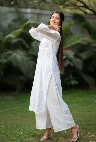 Suma chanderi Kurta Set