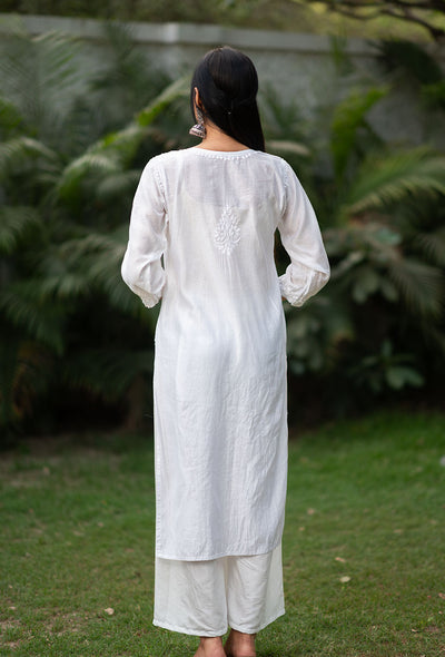 Suma chanderi Kurta Set