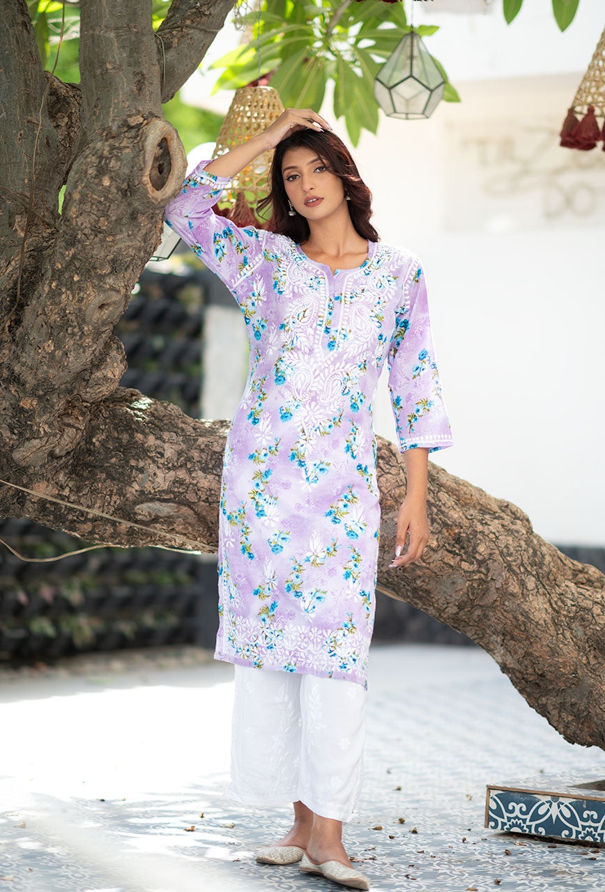 Ishaani mulmul kurta – RangrezaEthnic