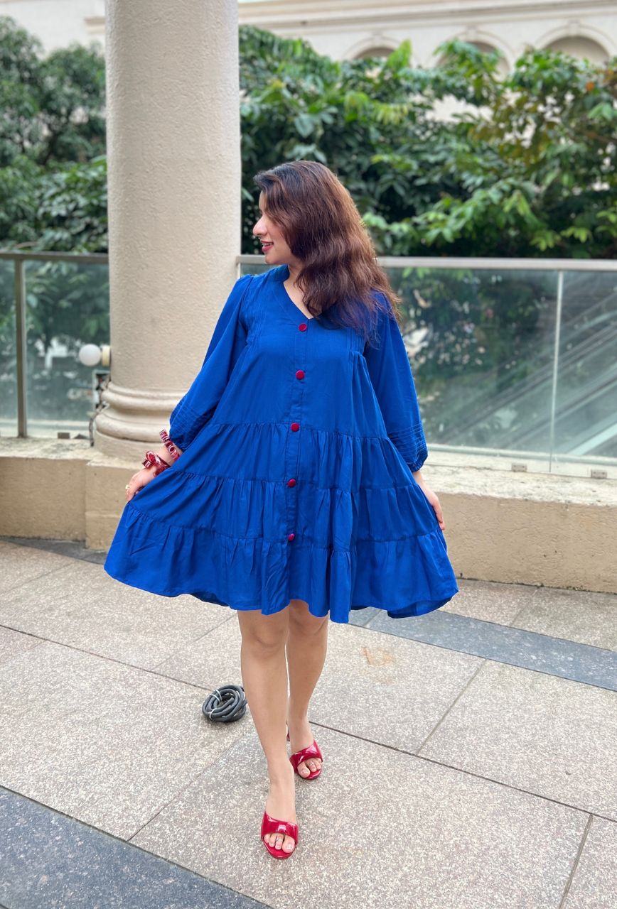 Belly Flare Dress