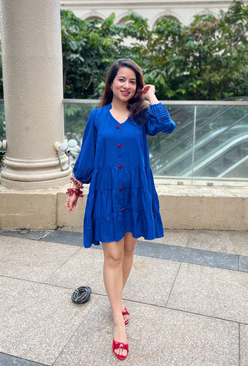 Belly Flare Dress