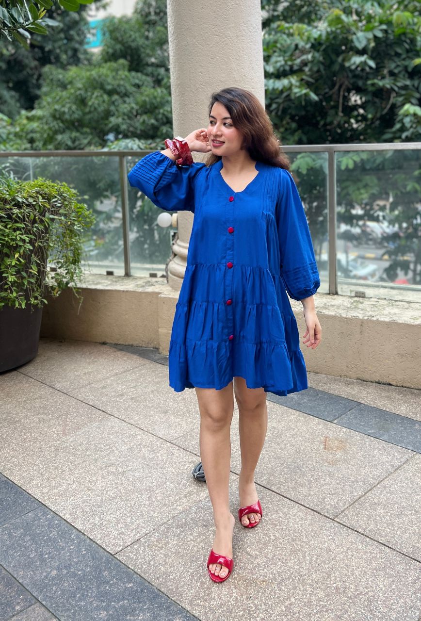 Belly Flare Dress