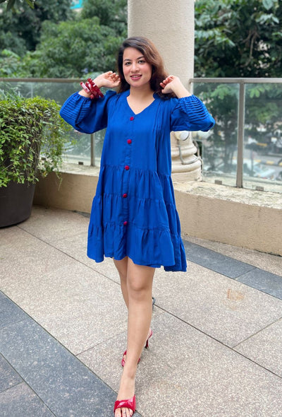 Belly Flare Dress
