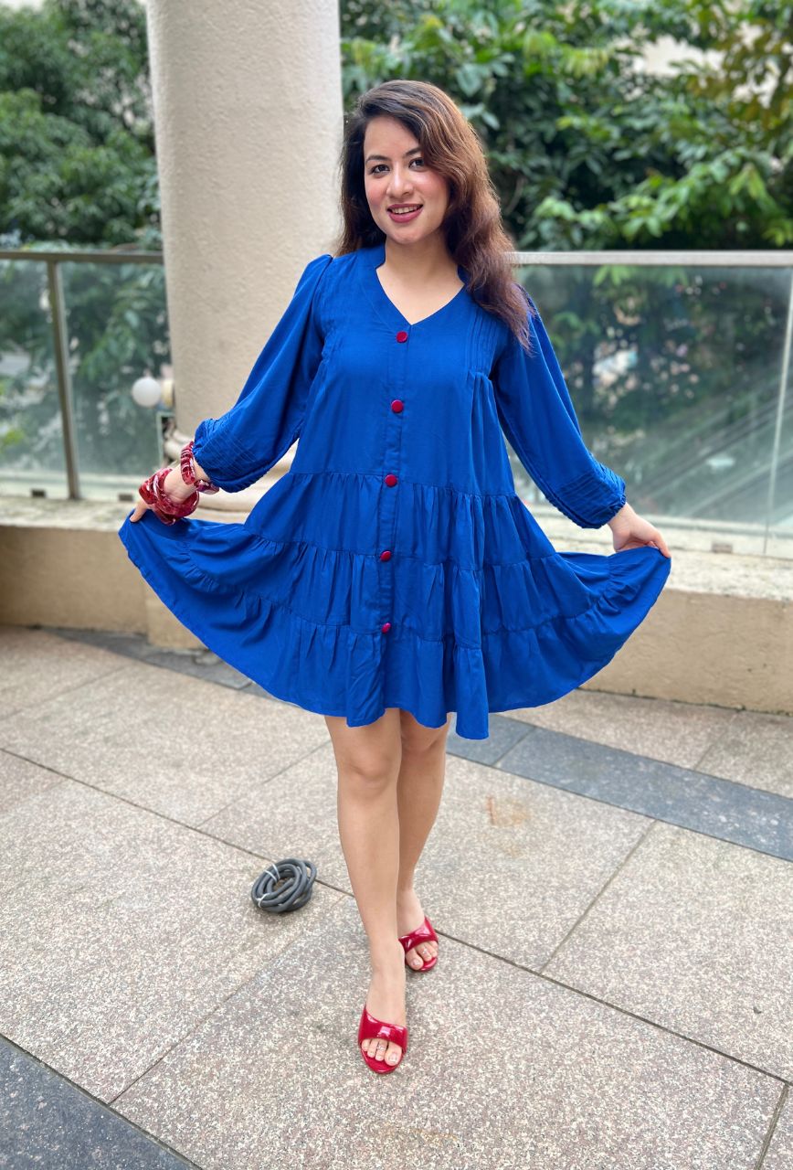 Belly Flare Dress
