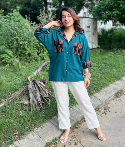 Ajrakh Freedom Shirts