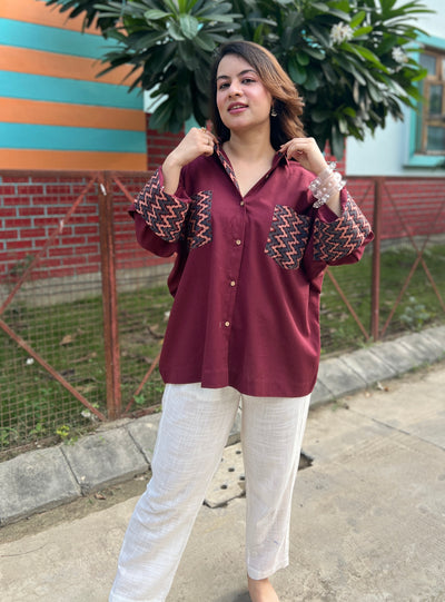 Ajrakh Freedom Shirts