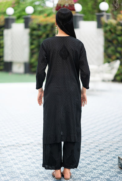 Patola dobby cotton kurta palazzo set