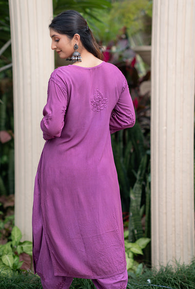 Thandai kurta and dhoti set