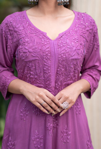 Thandai kurta and dhoti set