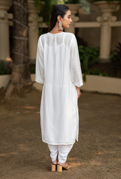 Thandai kurta and dhoti set