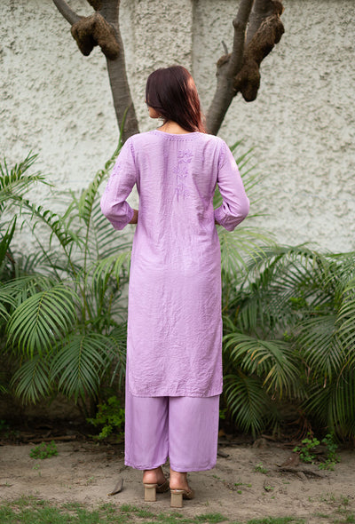 Suma chanderi Kurta Set