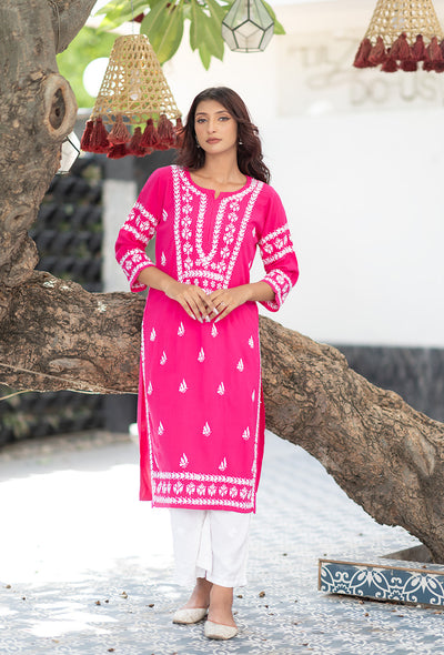 Rangila rayon kurta