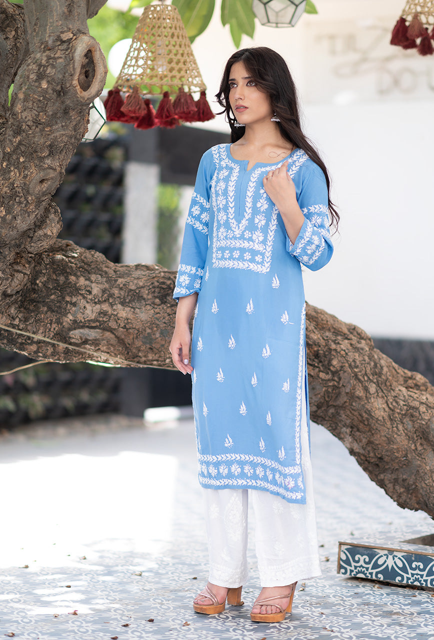 Rangila rayon kurta