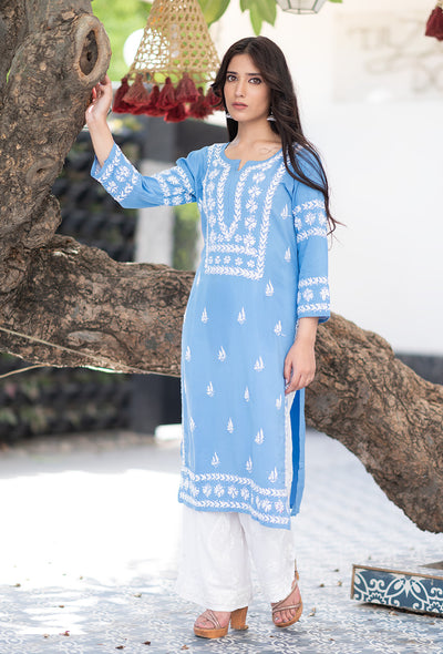 Rangila rayon kurta