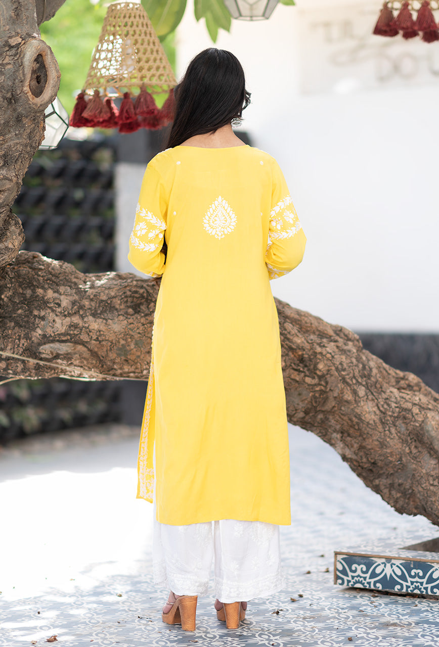 Rangila rayon kurta