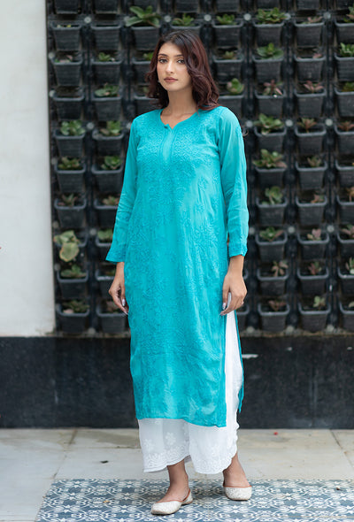 Mehfil viscose kurta with inner