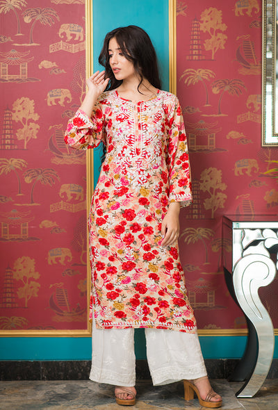 Petunia rayon kurta