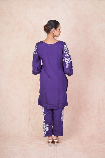 Purple co-ord set RangrezaEthnic 