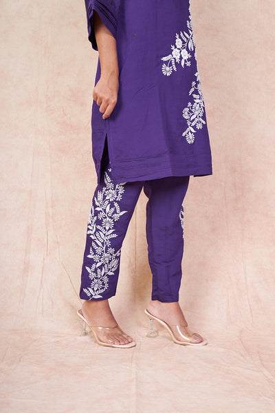 Purple co-ord set RangrezaEthnic 