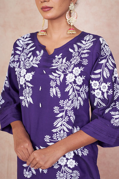 Purple co-ord set RangrezaEthnic 