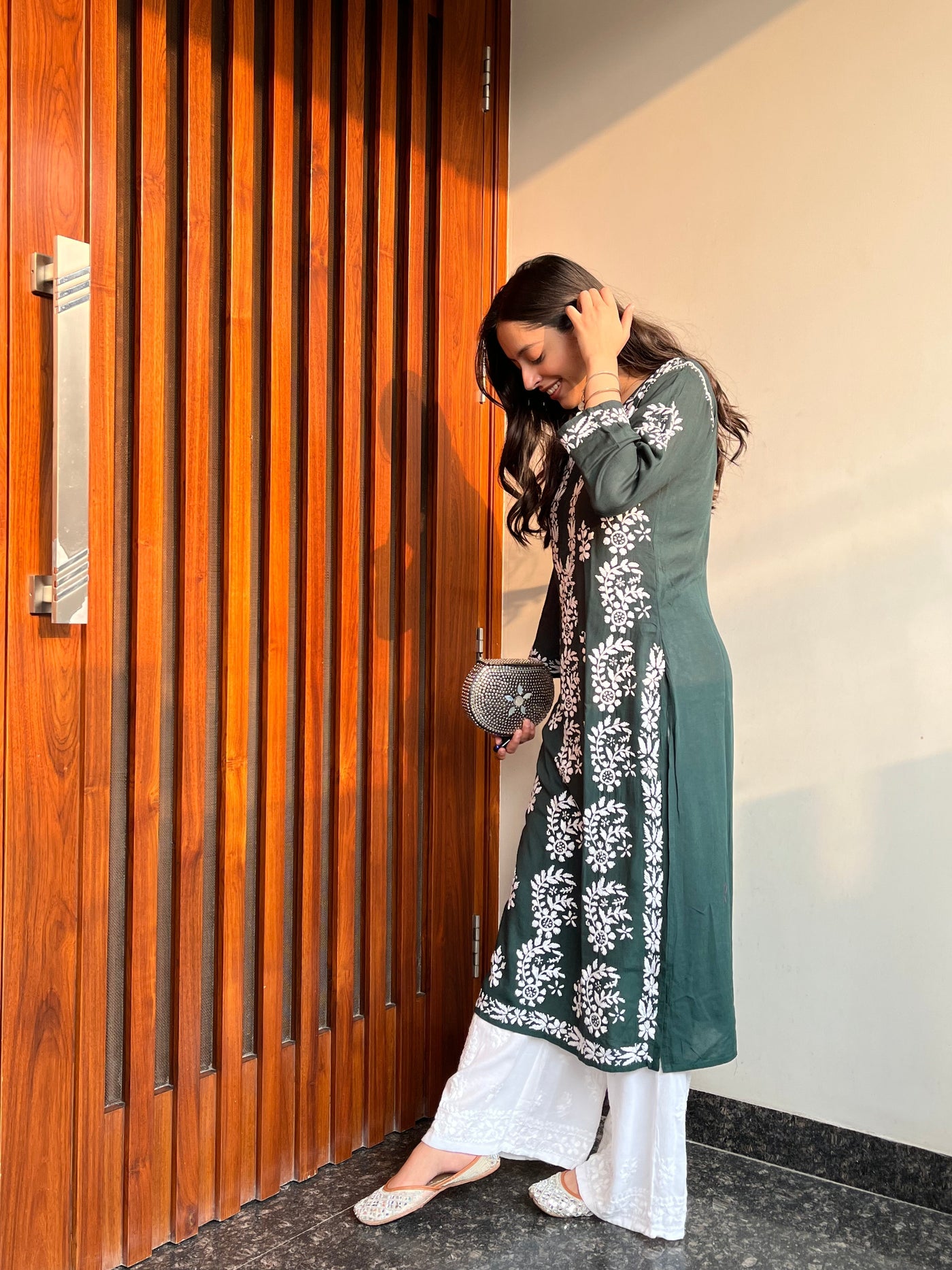 Nishtha Seth in Noor rayon designer kurta RangrezaEthnic 