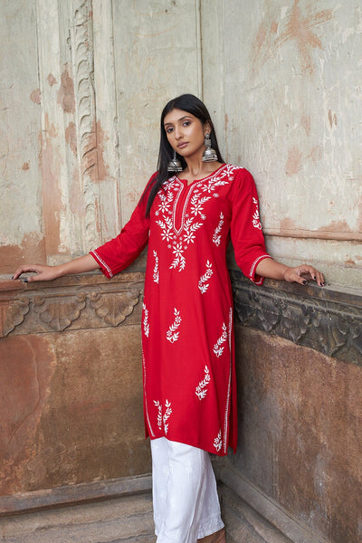 Saundarya rayon kurta RangrezaEthnic 