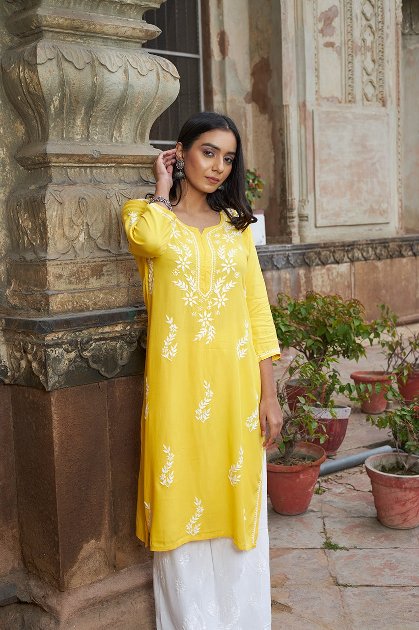 Saundarya rayon kurta RangrezaEthnic 