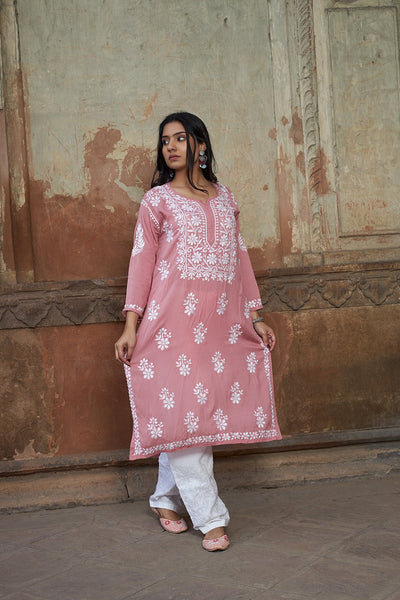 Nayala modal kurta RangrezaEthnic Mauve XS 