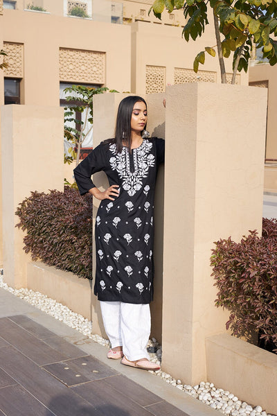 Zaina rayon kurta RangrezaEthnic 