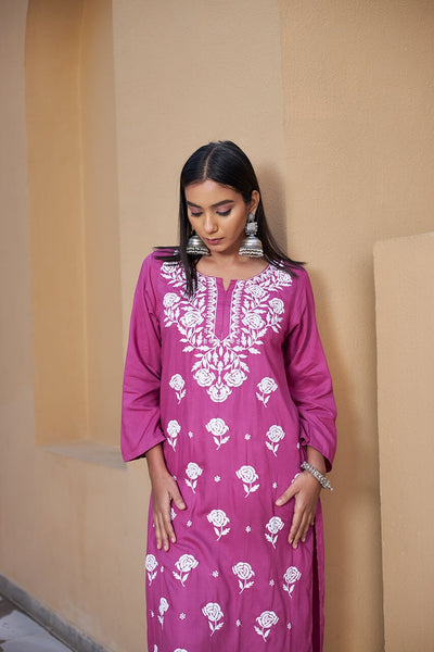 Zaina rayon kurta RangrezaEthnic 