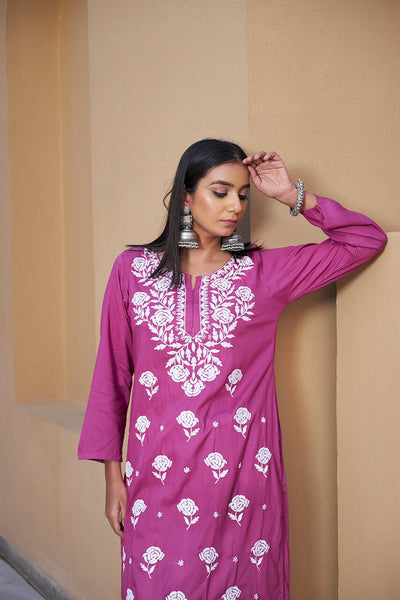 Zaina rayon kurta RangrezaEthnic 