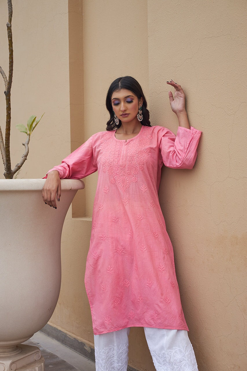 Zubaida cotton kurta RangrezaEthnic 