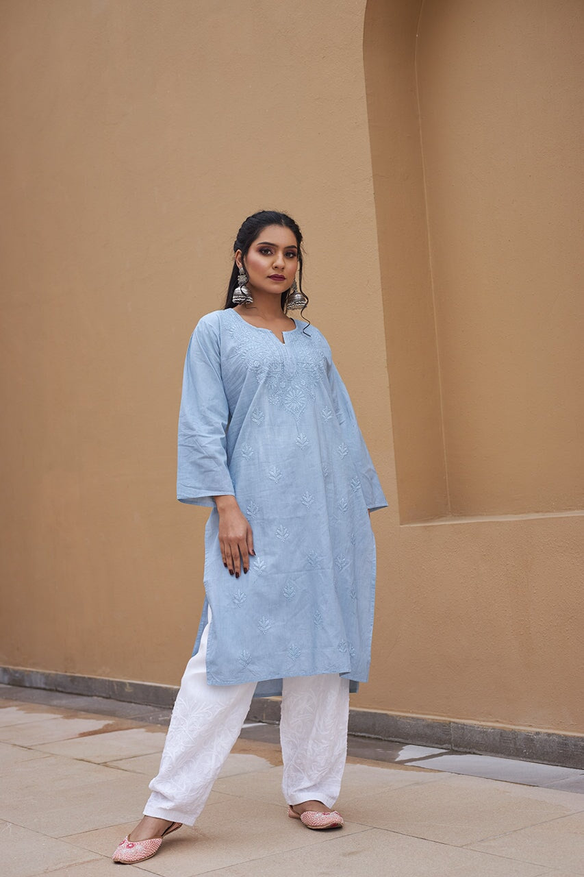 Zubaida cotton kurta RangrezaEthnic 